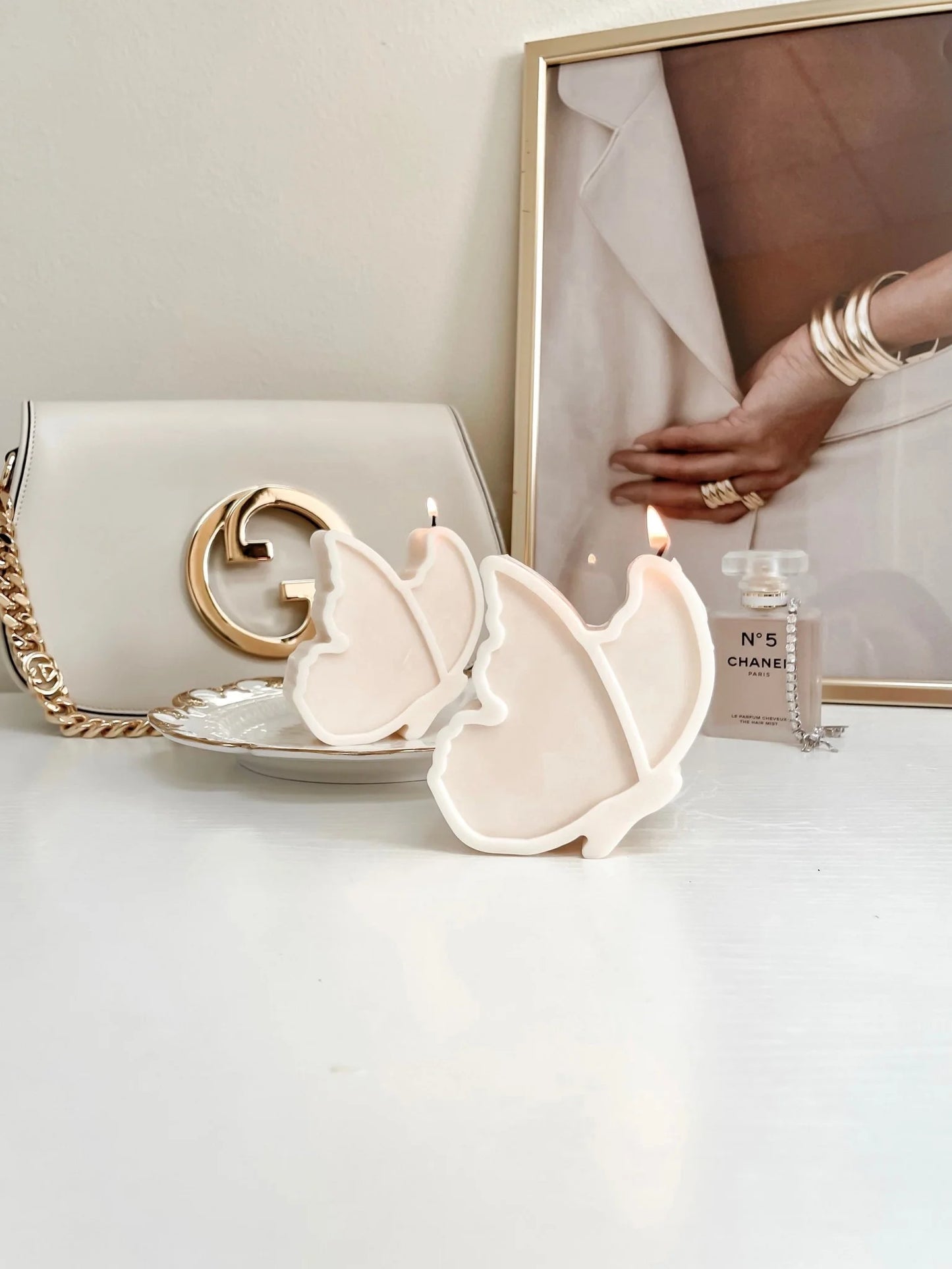 Dreamy Butterfly Candle
