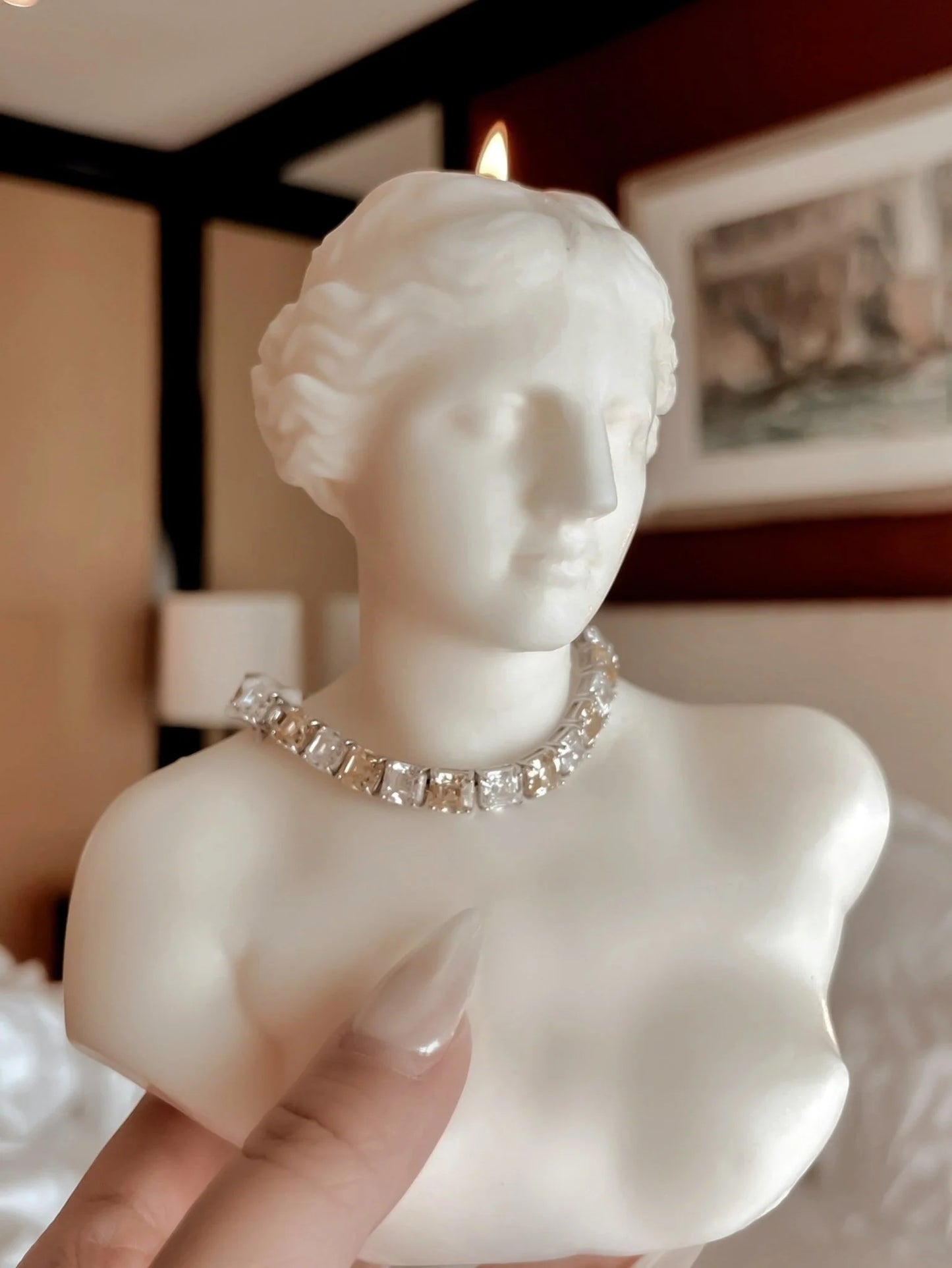 Venus de Milo Portrait Candle