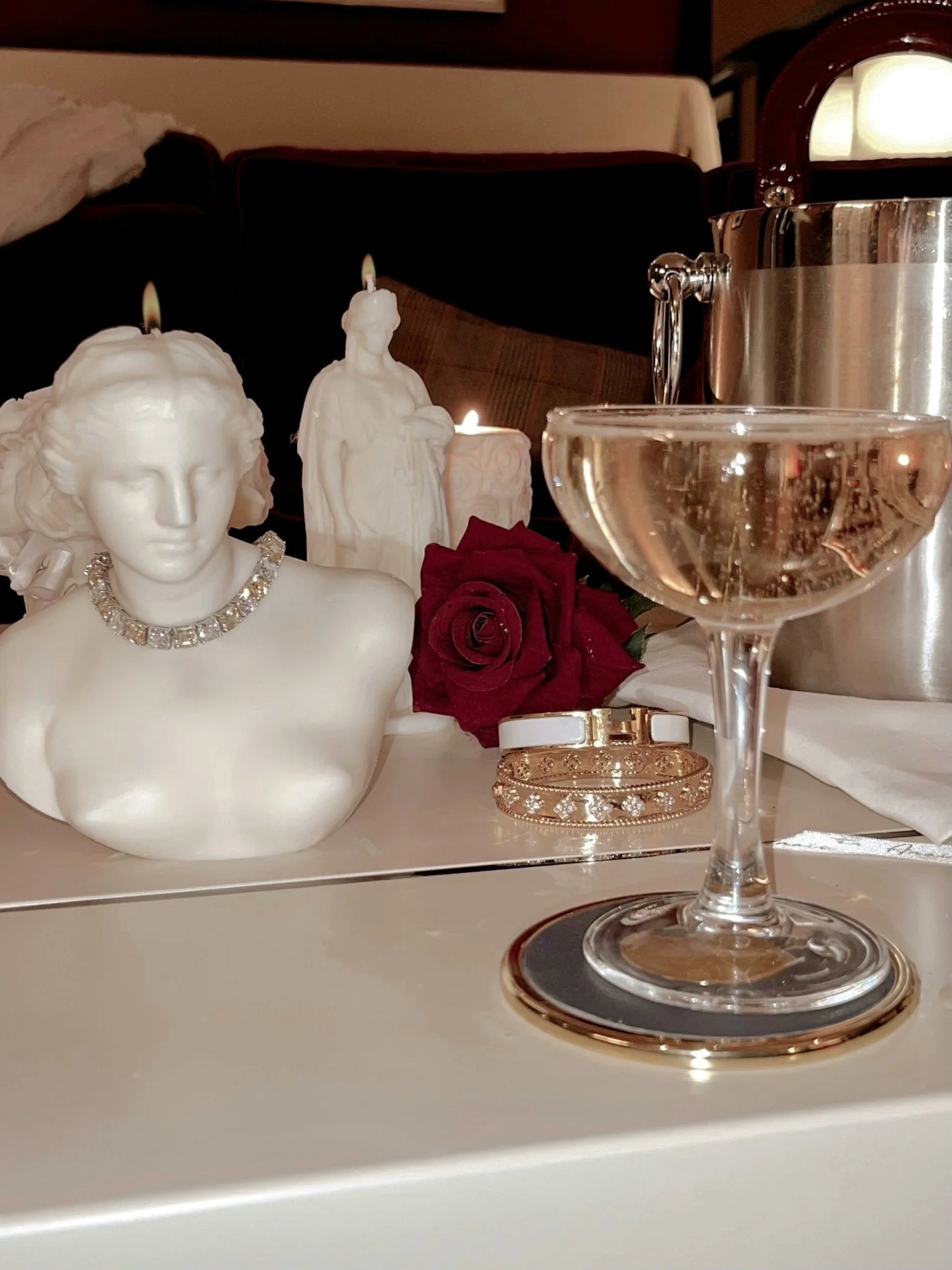 Venus de Milo Portrait Candle