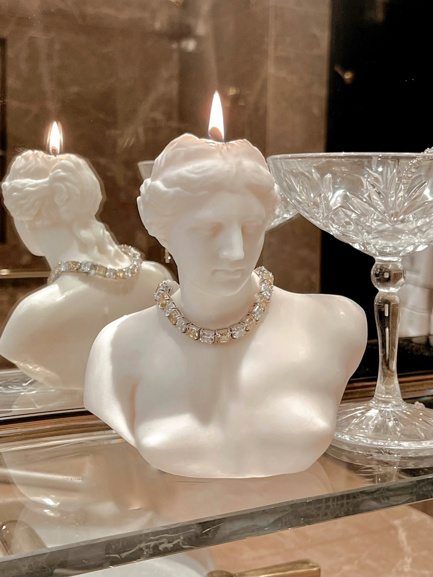 Venus de Milo Portrait Candle