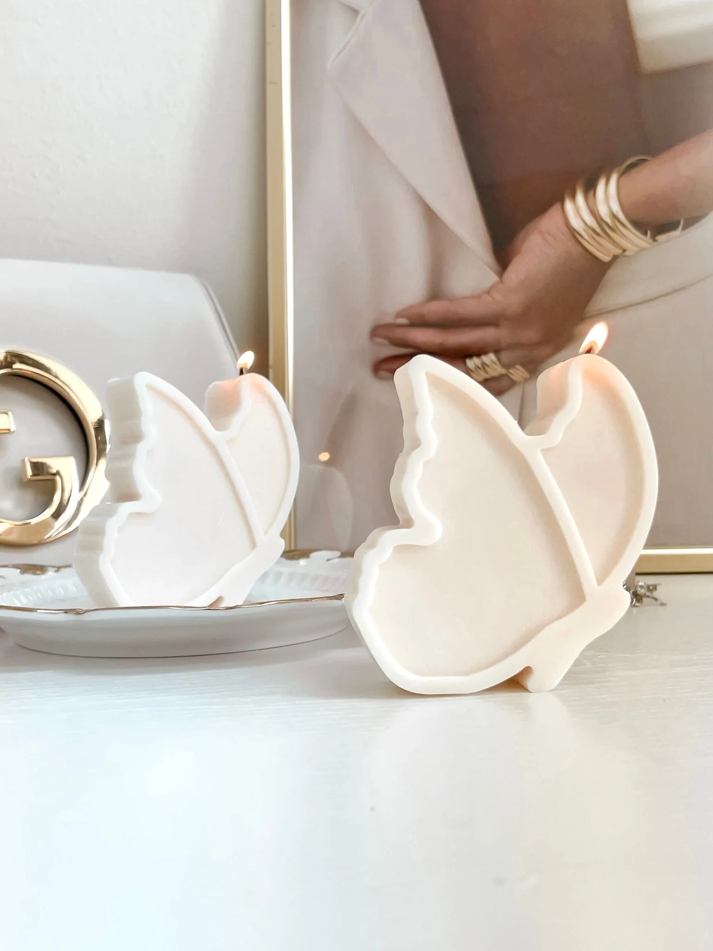 Dreamy Butterfly Candle
