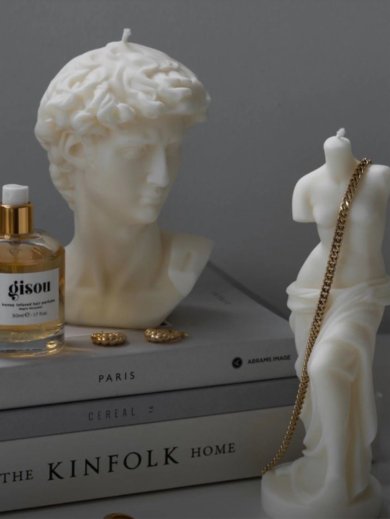 Anaïs Man & Venus Set in Sculpture White