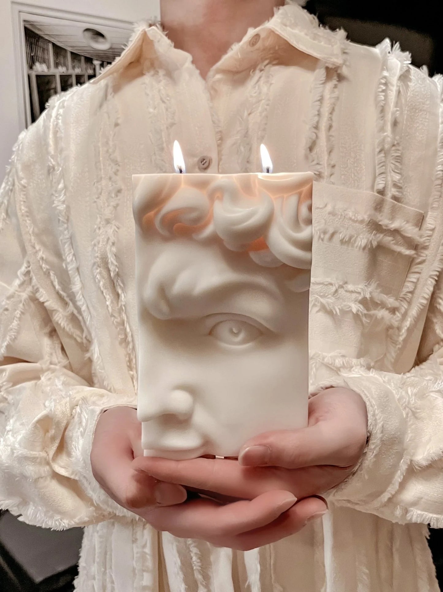 “Hey David” Candle
