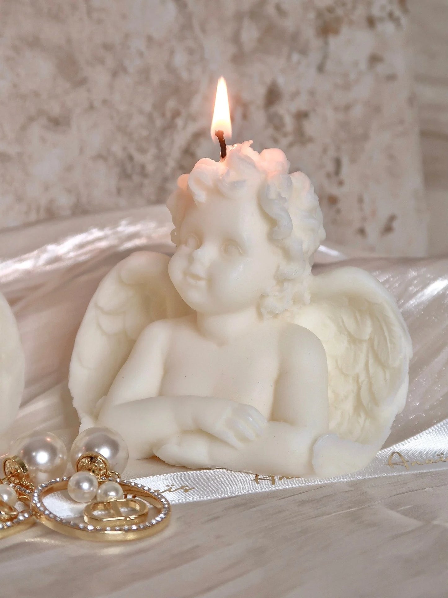 Angelic Blessing Candle Set of 3