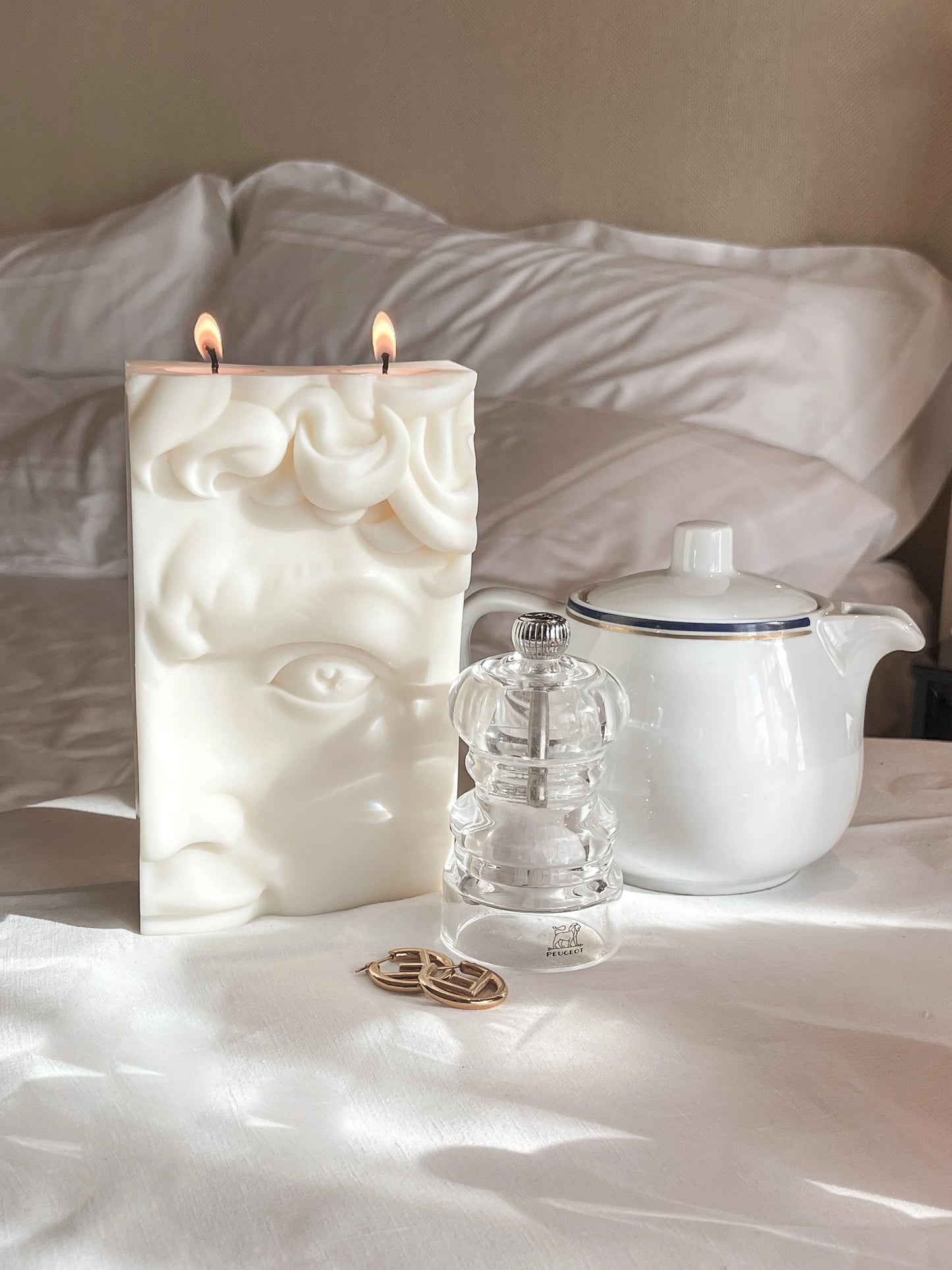“Hey David” Candle
