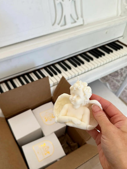 Angelic Blessing Candle Set of 3