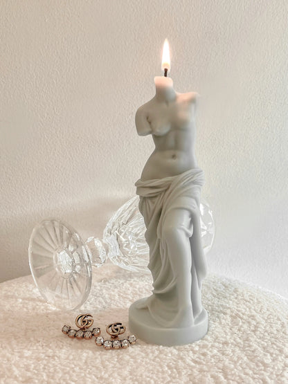 The Venus Candle in Calcite Blue
