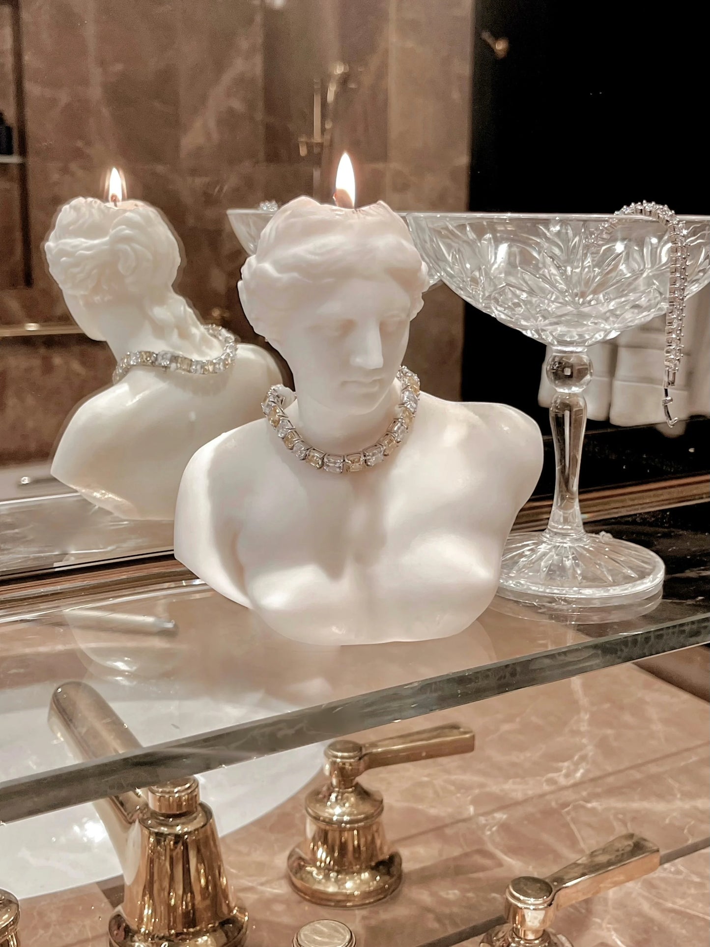 Venus de Milo Portrait Candle